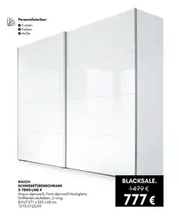 Hardeck Rauch schwebetürenschrank x-tend line 4 Angebot
