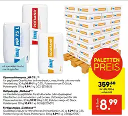 Hellweg Knauf gipsmaschinenputz mp 75 l Angebot