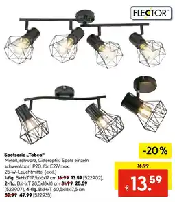 Hellweg Flector spotserie „tabea“ Angebot
