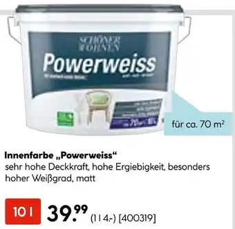 Hellweg Schöner wohnen powerweiss Angebot