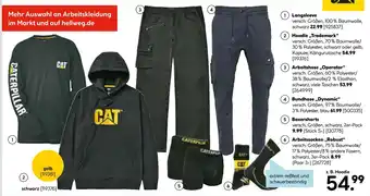 Hellweg Caterpillar longsleeve Angebot