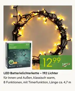 Pflanzen Kölle Led batterielichterkette – 192 lichter Angebot