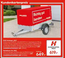 Hellweg Hellweg pkw-anhänger „eu2“ Angebot