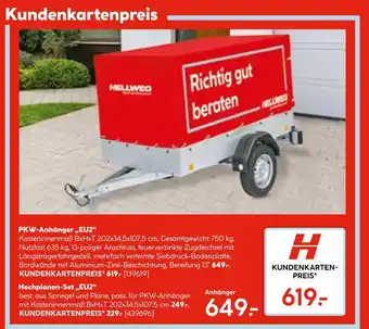 Hellweg Hellweg pkw-anhänger „eu2“ Angebot