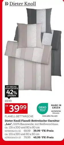 XXXLutz Dieter knoll flanell-bettwäsche-garnitur „leo“ Angebot