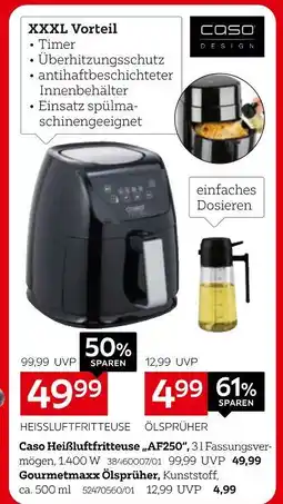 XXXLutz Caso heißluftfritteuse „af250“ Angebot