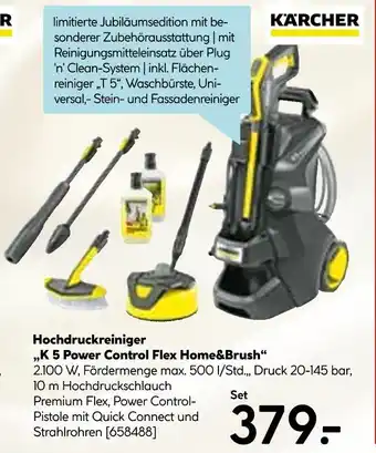 Hellweg Kärcher hochdruckreiniger k 5 power control flex home&brush Angebot