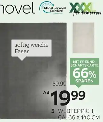 XXXLutz Novel webteppich Angebot