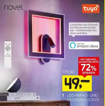 XXXLutz Novel led-wand- und deckenleuchte Angebot