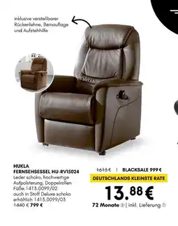 Hardeck Hukla fernsehsessel hu-rv15024 Angebot