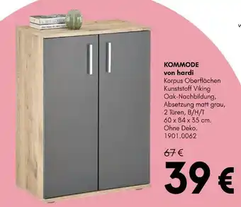 Hardeck Von hardi kommode Angebot