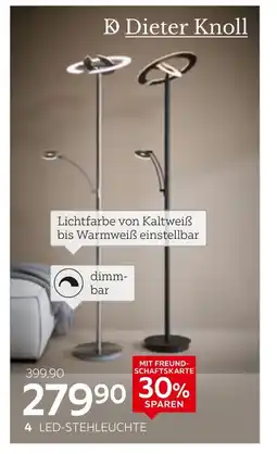 XXXLutz Dieter knoll led-stehleuchte „plano“ Angebot