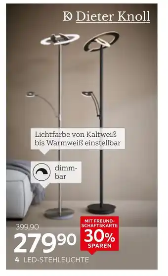 XXXLutz Dieter knoll led-stehleuchte „plano“ Angebot