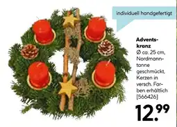 Hellweg Adventskranz Angebot