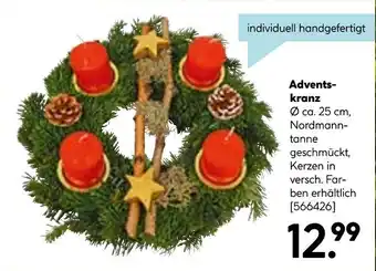 Hellweg Adventskranz Angebot