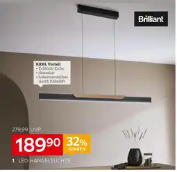 XXXLutz Brilliant led-hängeleuchte „arcus“ Angebot