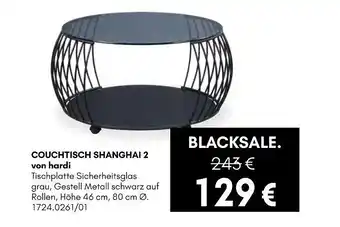 Hardeck Couchtisch shanghai von hardi Angebot