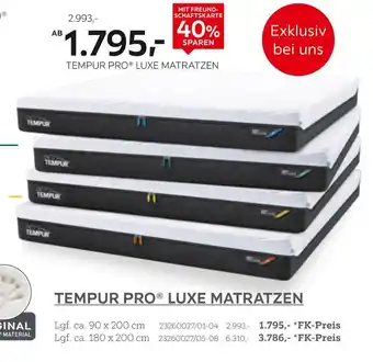 XXXLutz Pro luxe matratzen Angebot