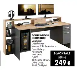 Hardeck Schreibtisch highscore von hardi Angebot