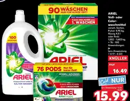Kaufland Ariel vollwaschmittel pulver Angebot
