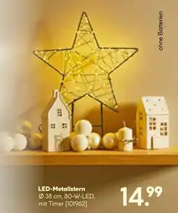 Hellweg Led-metallstern Angebot