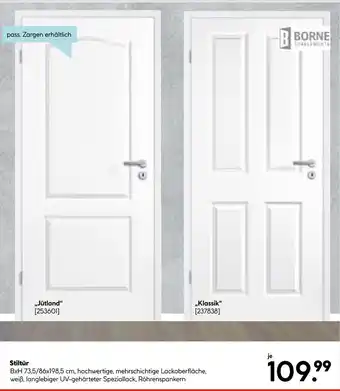 Hellweg Borne stiltür Angebot
