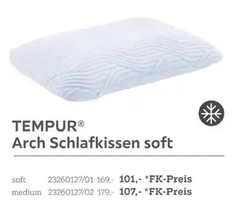 XXXLutz Tempur arch schlafkissen soft Angebot