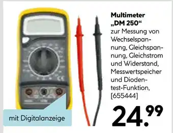 Hellweg Multimeter dm 250 Angebot