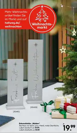 Hellweg Dekoaufsteller 'waldan' Angebot