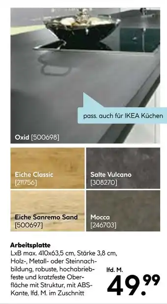 Hellweg Arbeitsplatte Angebot