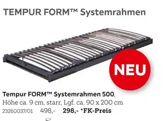 XXXLutz Tempur form systemrahmen Angebot