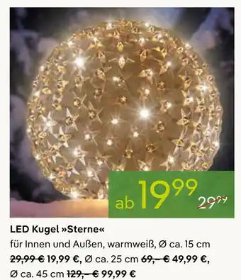 Pflanzen Kölle Led kugel sterne Angebot