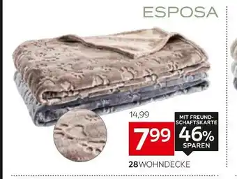 XXXLutz Esposa wohndecke „tatze“ Angebot