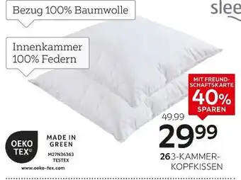 XXXLutz Sleeptex 3-kammer-kopfkissen „ilu“ Angebot