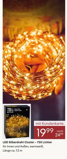 Pflanzen Kölle Led silberdraht cluster – 720 lichter Angebot