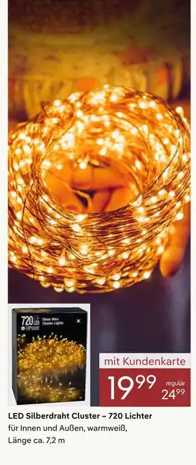 Pflanzen Kölle Led silberdraht cluster – 720 lichter Angebot