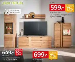XXXLutz Linea natura wohnmöbelserie Angebot