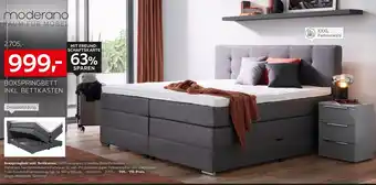 XXXLutz Moderano boxspringbett inkl. bettkasten Angebot