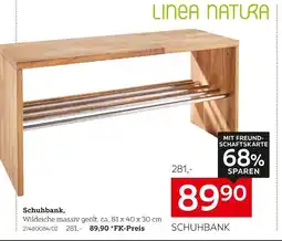 XXXLutz Linea natura schuhbank Angebot