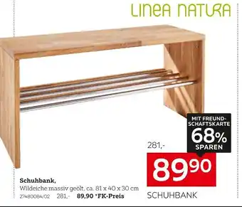 XXXLutz Linea natura schuhbank Angebot