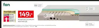 XXXLutz Fan komfortschaummatratze Angebot