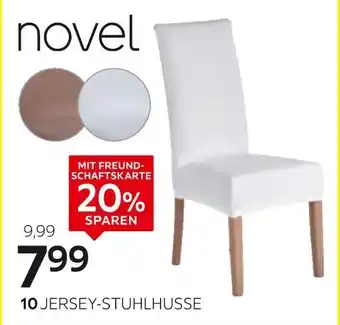 XXXLutz Novel jersey-stuhlhusse Angebot