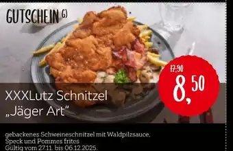 XXXLutz Xxxlutz schnitzel „jäger art“ Angebot