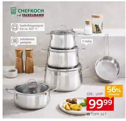 XXXLutz Chefkoch trifft fackelmann topf-set „leipzig“ Angebot