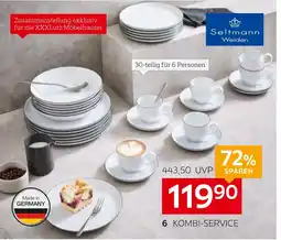 XXXLutz Seltmann weiden kombi-service „lido black line“ Angebot