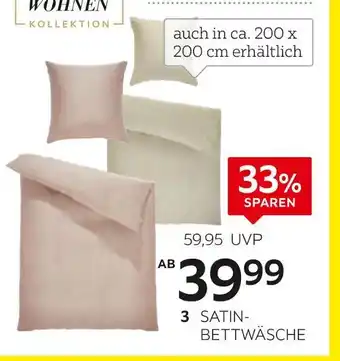 XXXLutz Schöner wohnen satin-bettwäsche garnitur „sw-pure“ Angebot