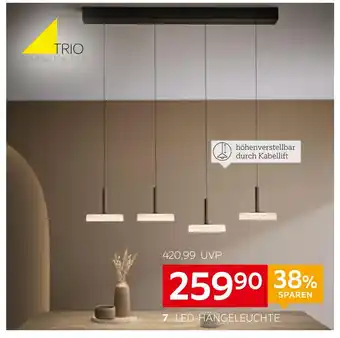 XXXLutz Trio led-hängeleuchte Angebot