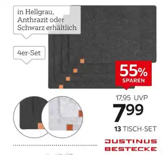 XXXLutz Justinus bestecke tisch-set Angebot
