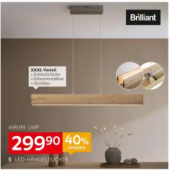 XXXLutz Brilliant led-hängeleuchte „monterra“ Angebot