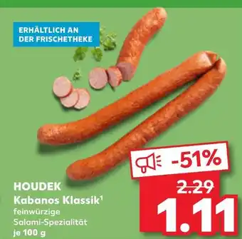 Kaufland Houdek kabanos klassik Angebot